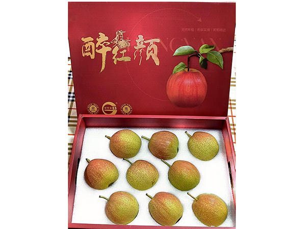 醉红颜梨